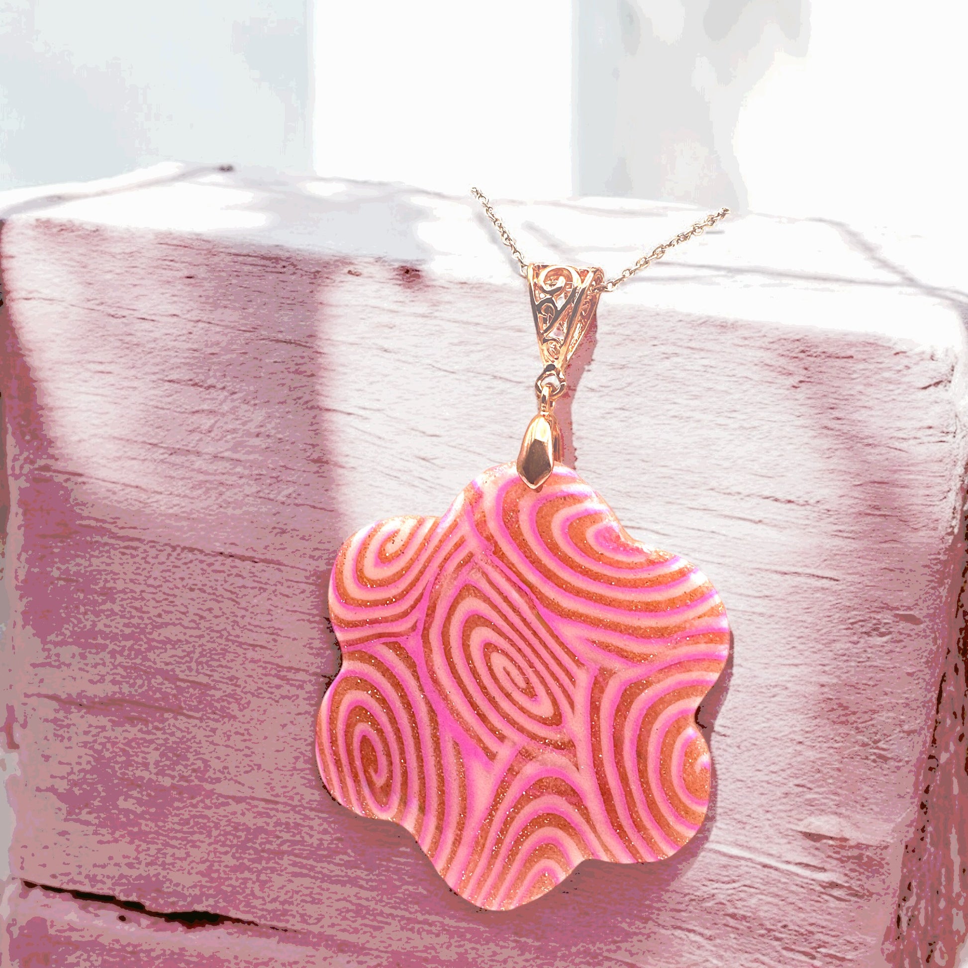 Made With Love Pink Fizz Collection Bella Necklace