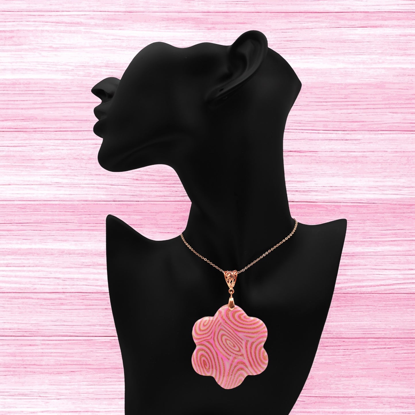 Made With Love Pink Fizz Collection Bella Necklace