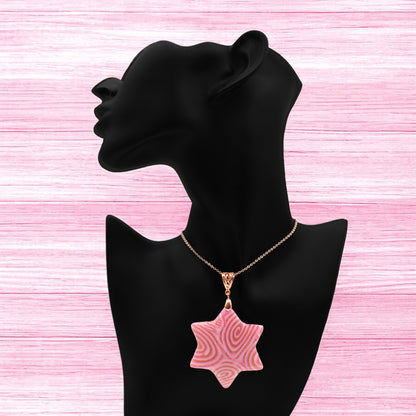 Made With Love Pink Fizz Collection Star Necklace