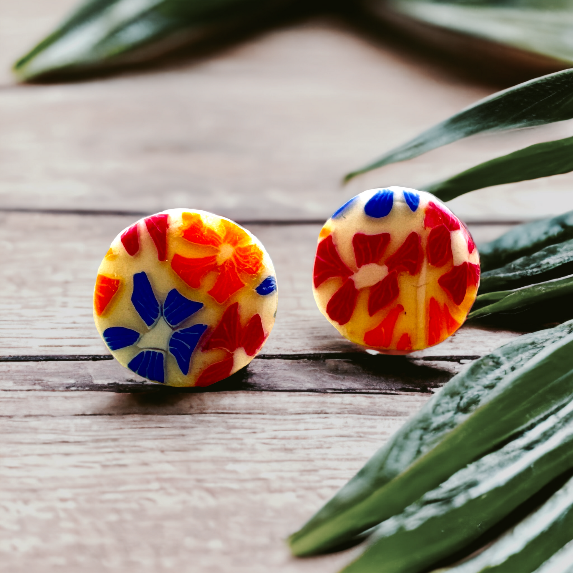 Made With Love Tutti Frutti Collection Extra Small Circle Post Earrings