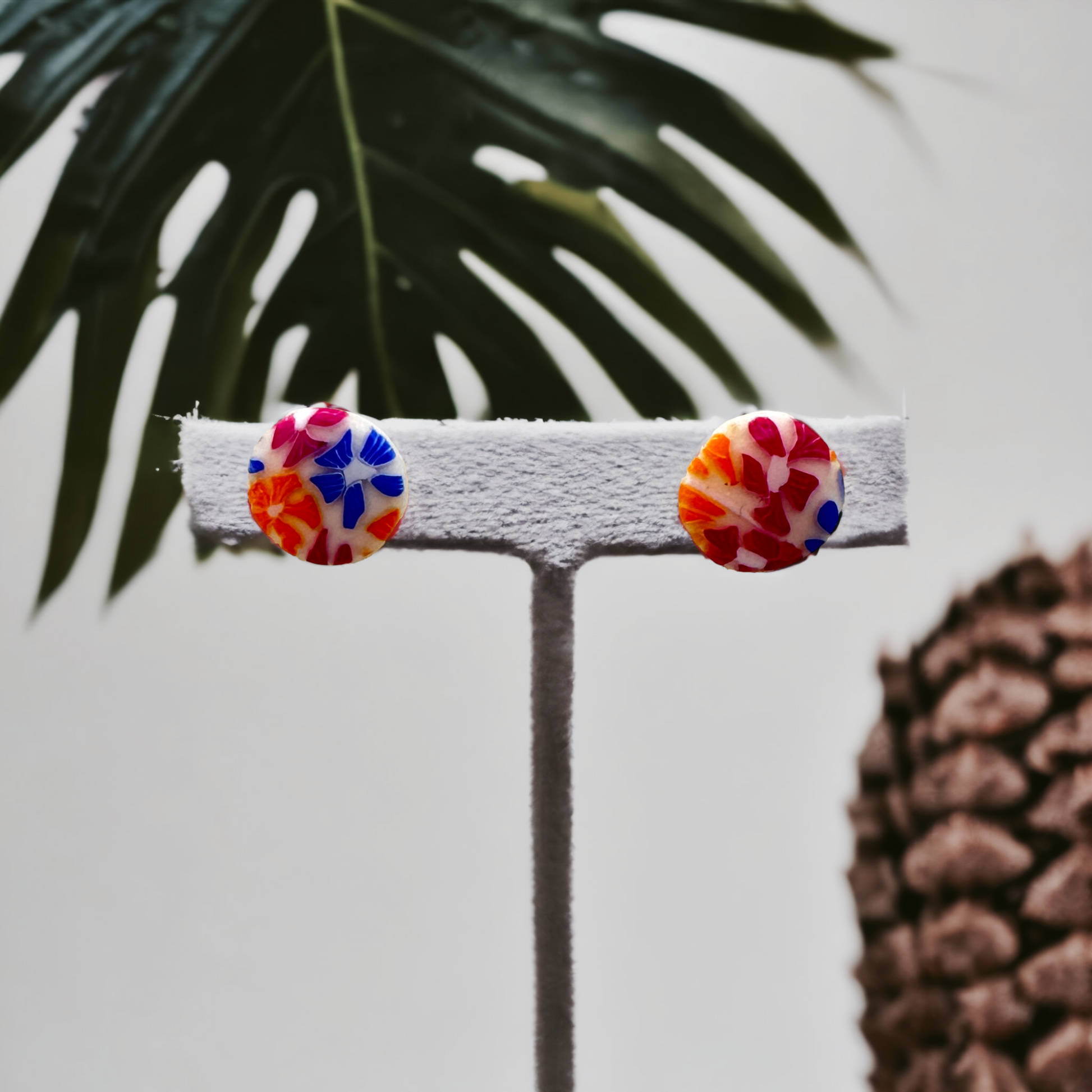 Made With Love Tutti Frutti Collection Extra Small Circle Post Earrings