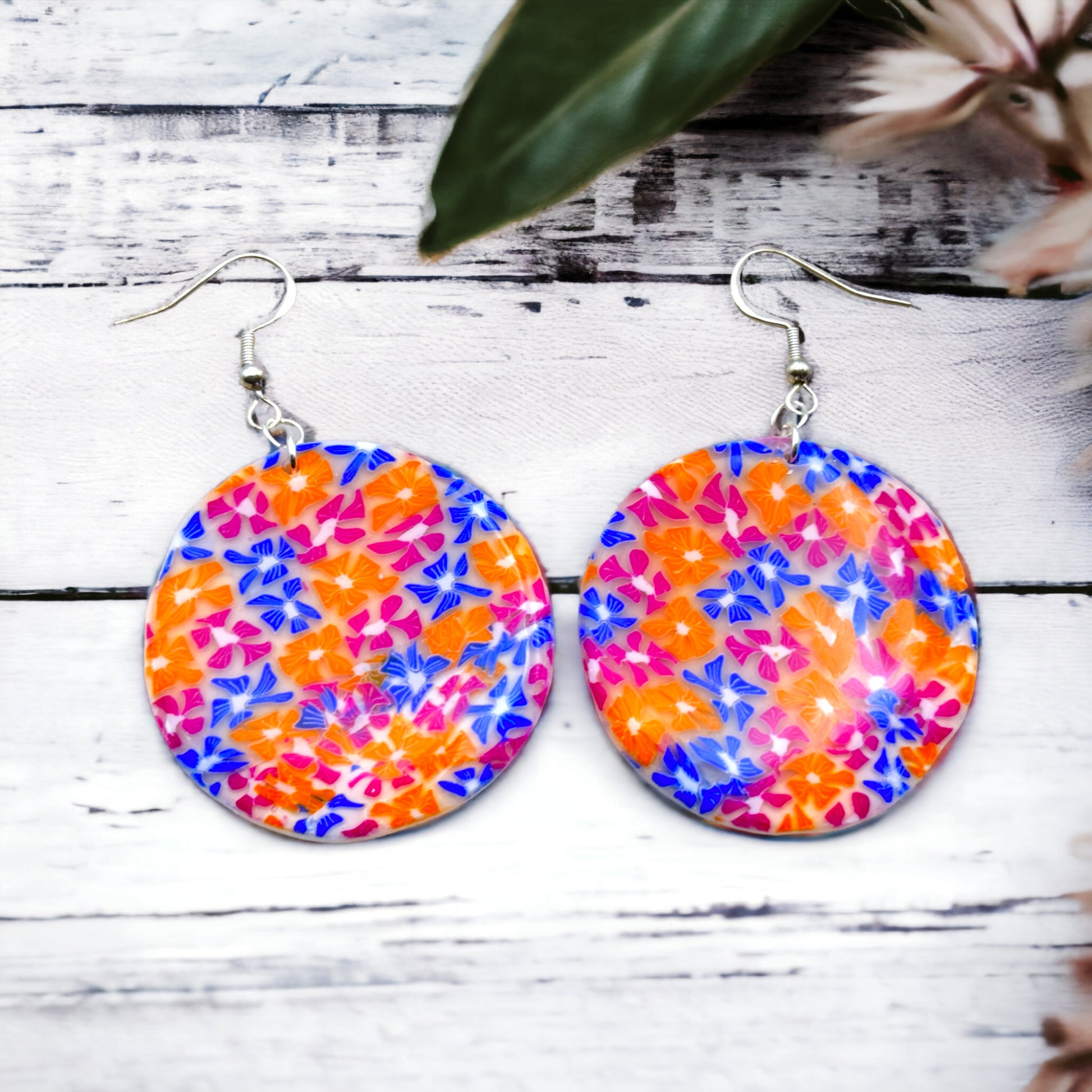 Made With Love Tutti Frutti Collection Large Circle Hook Earrings