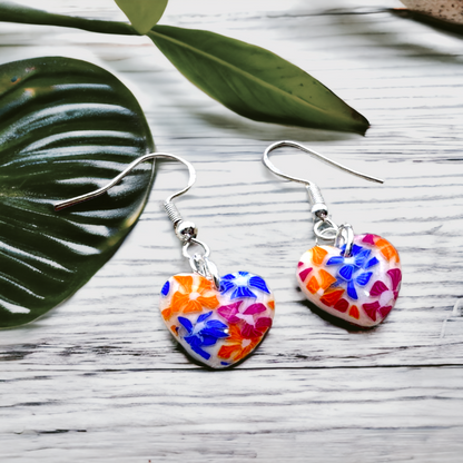 Made With Love Tutti Frutti Collection Hearts Extra Small Hook Earrings