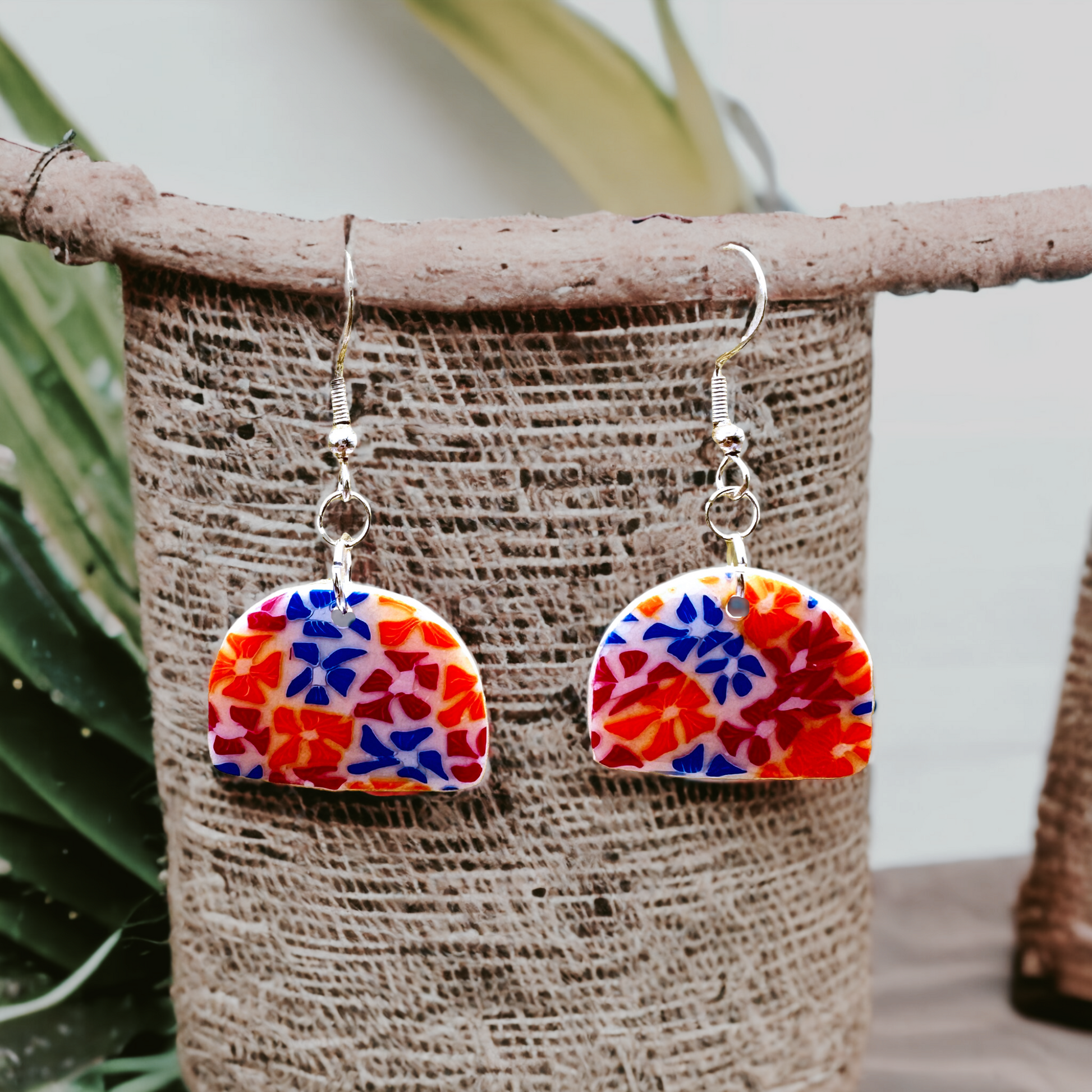 Made With Love Tutti Frutti Collection Small Semi Circle Hook Earrings