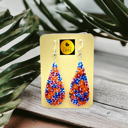 Made With Love Tutti Frutti Collection Large Teardrop Hook Earrings